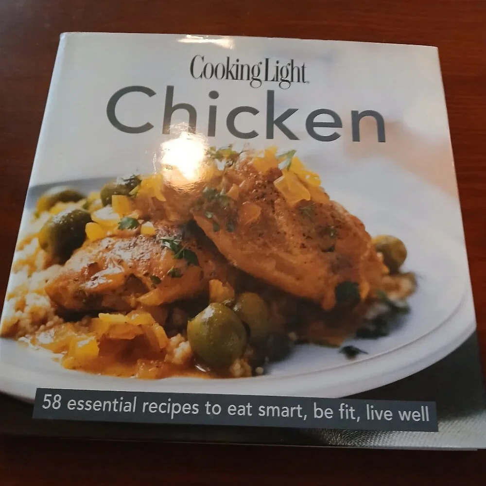 Cooking Light Chicken Cookbook Hardcover  GUC